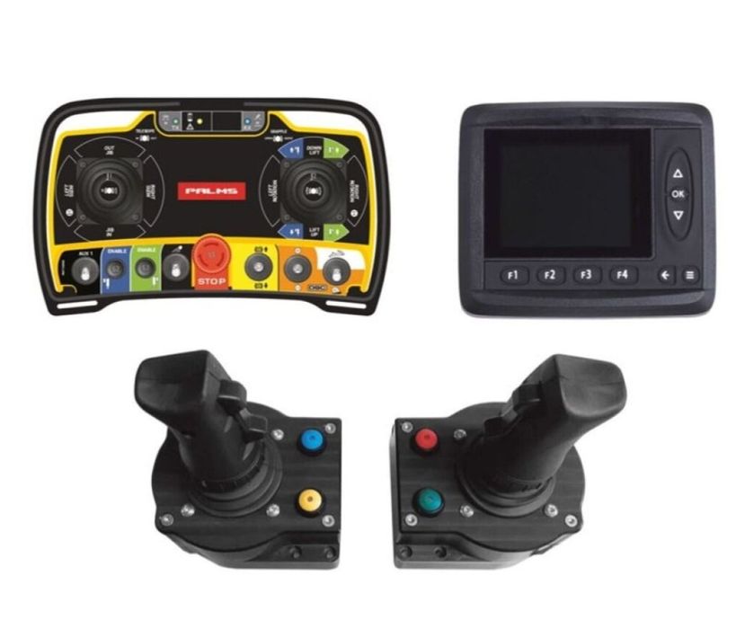 PALMS 12U + ŻURAW 7.78 + KLEMBANK + RADIO + napęd 2wd przyczepa leśna