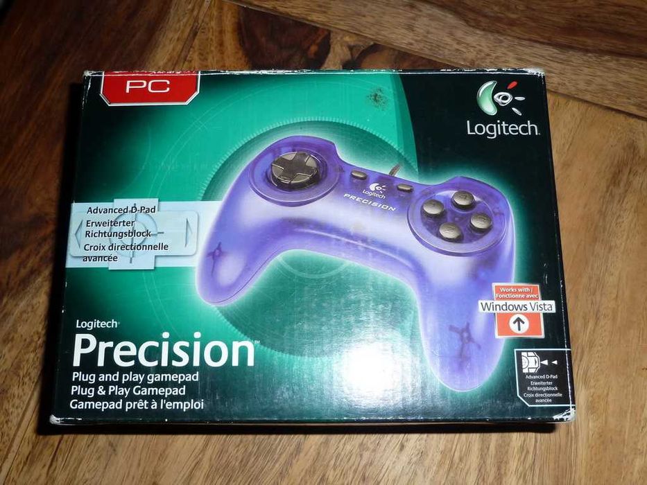 Joystick/Gamepad RETRO PC - LOGITECH PRECISION - USB - box