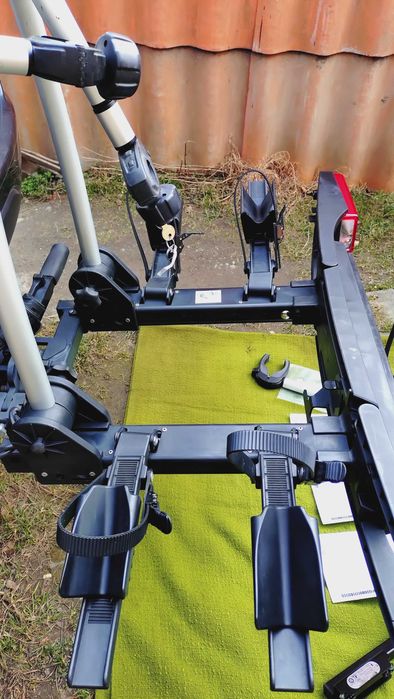 Kompaktowy bagażnik rowerowy na hak WESTFALIA BC 60 stan bdb
