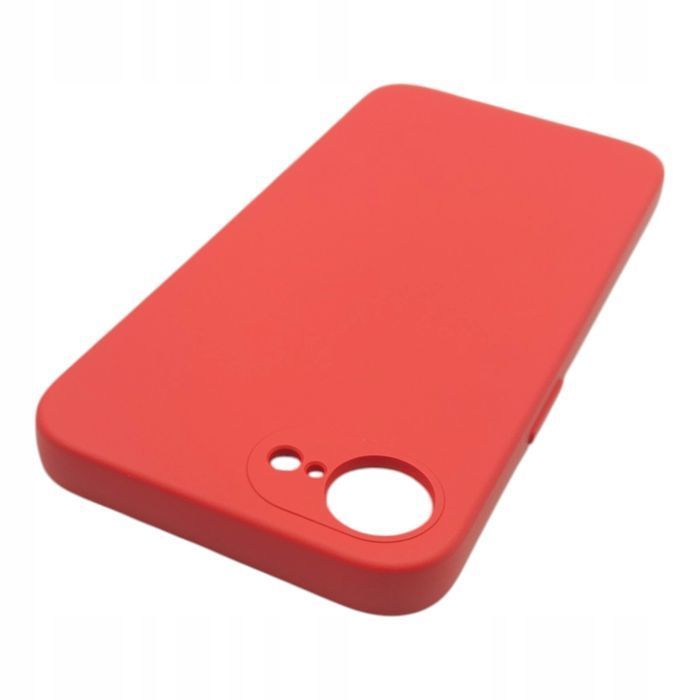 Silicon Case Do Iphone 16E Czerwony Pokrowiec Etui Silikon