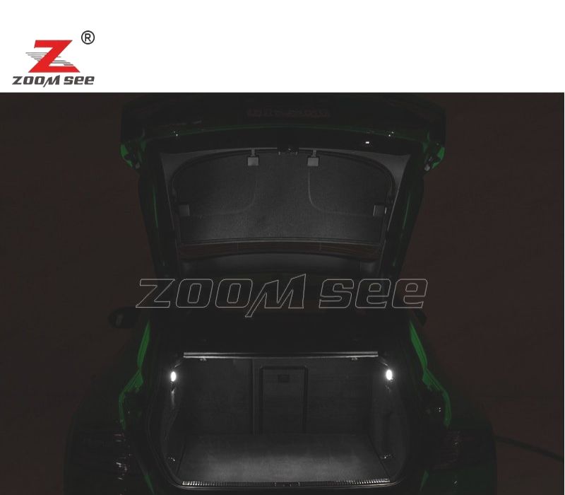 KIT COMPLETO DE 18 LÂMPADAS LED INTERIOR AUDI A7 S7 RS7 C7 QUATTRO 2011-2017