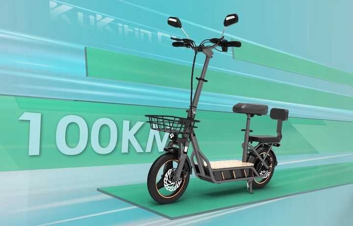 KUKIRIN C1 PRO Pojazd Elektryczny 50KM/H 100KM 14" 800W z siedziskiem