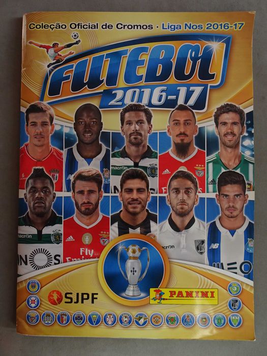 Caderneta de cromos de futebol completa Futebol 2016/2017 Panini