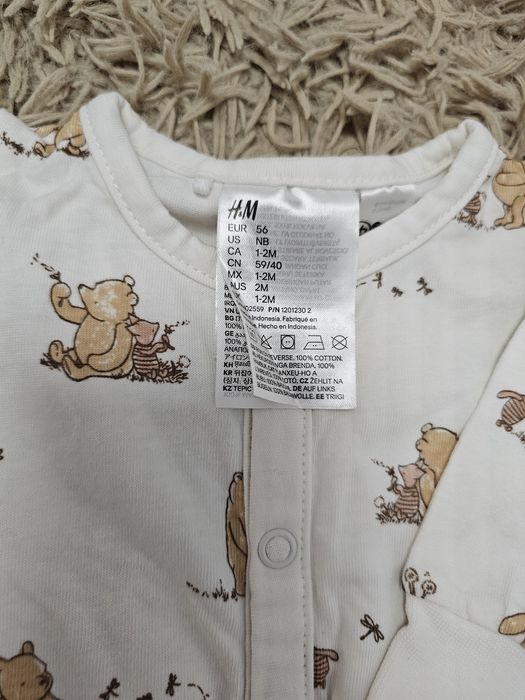 Nowy pajacyk rozmiar 56 h&m