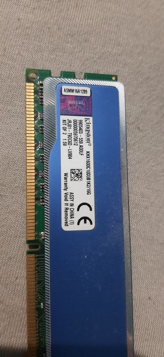 Memórias DDR 3  2×16gb kingston64585473254531121