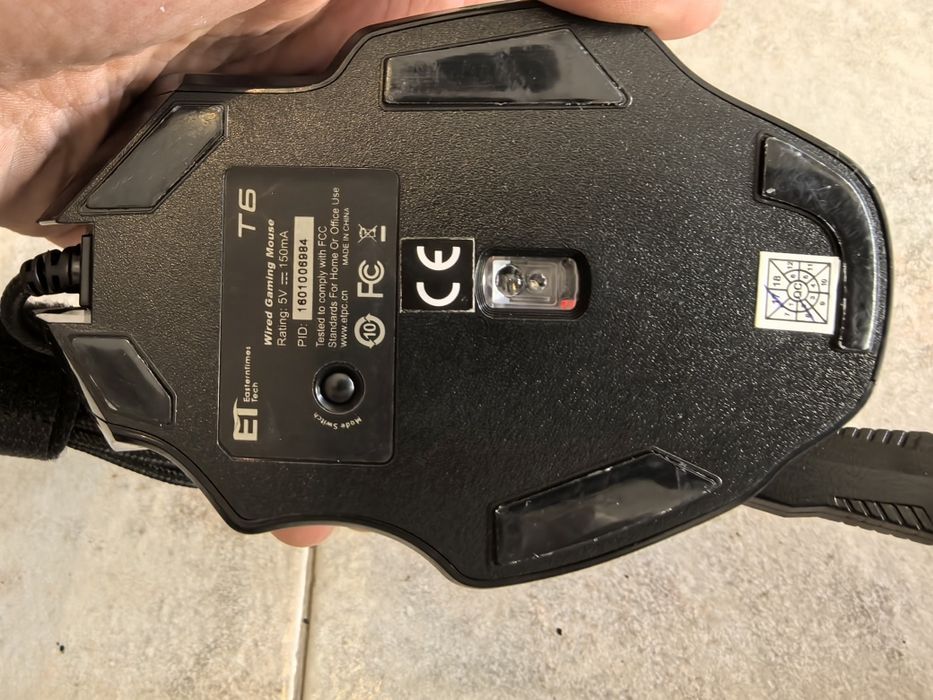 Rato Gamer Eastern times Tech T6