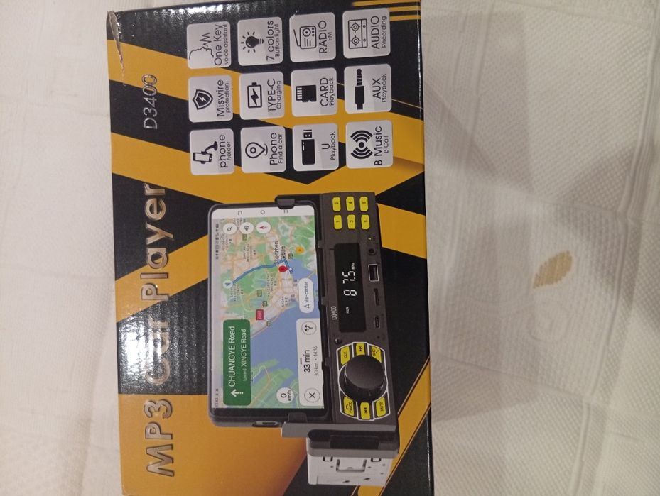 Auto radio em caixa