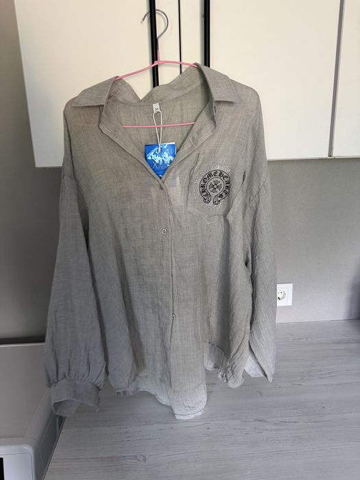 Сорочка рубашка марльовка chrome hearts‼️‼️‼️‼️‼️розпродаж