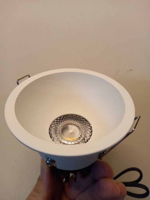 Spot led projetor 9w 3000k design moderno
