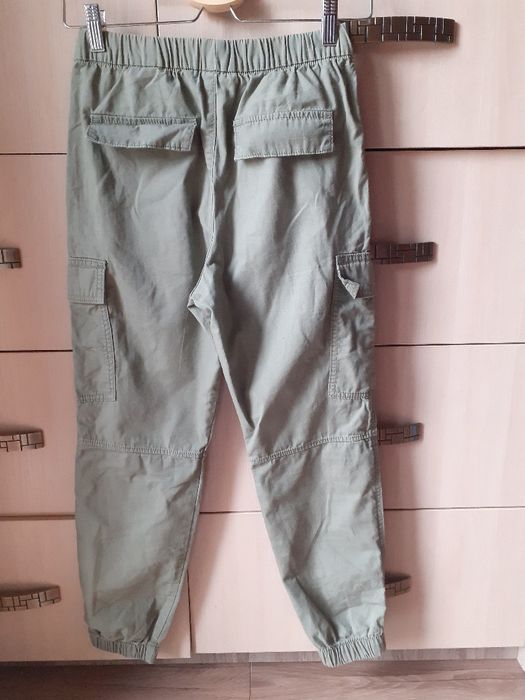 Spodnie cargo khaki