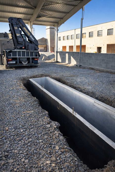 Betonowy kanał samochodowy – Szczelny i wytrzymały – GWARANCJA