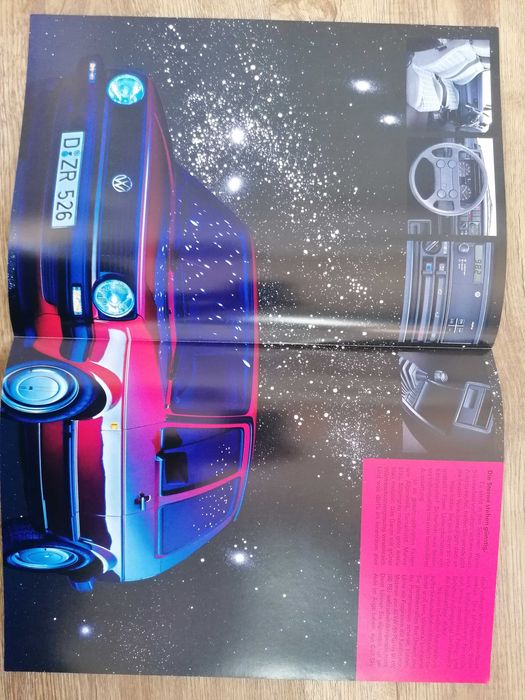 Prospekt VW Golf II SKY.