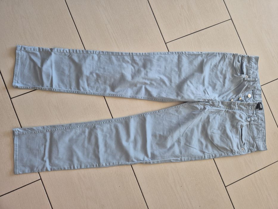 Spodnie męskie jasnoniebieskie