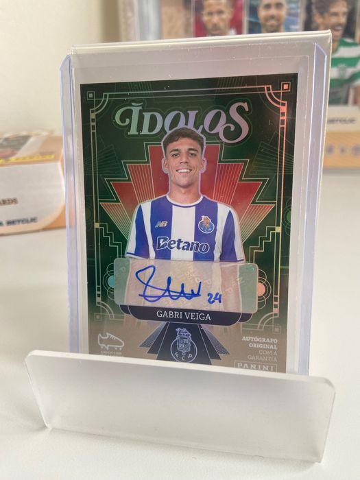 Carta ÍDOLOS Autógrafo Original Gabri Veiga FC Porto