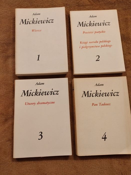 Adam Mickiewicz Dzieła