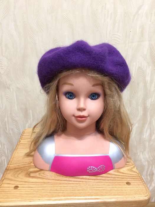 Фиолетовый берет new look , р.54-57