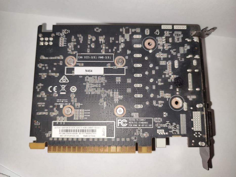 Karta graficzna Zotac GeForce GTX 1050ti mini 4gb