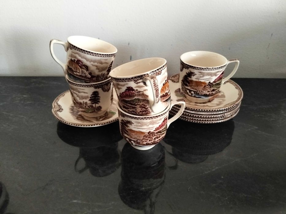 Conjunto de Chávenas de café Johnson Bros