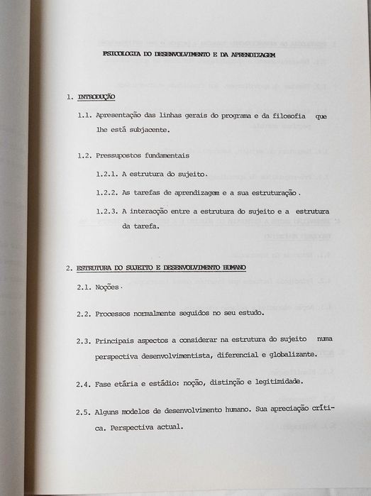 Livros pedagogia complemento formação professores - Univ Aveiro (1984)