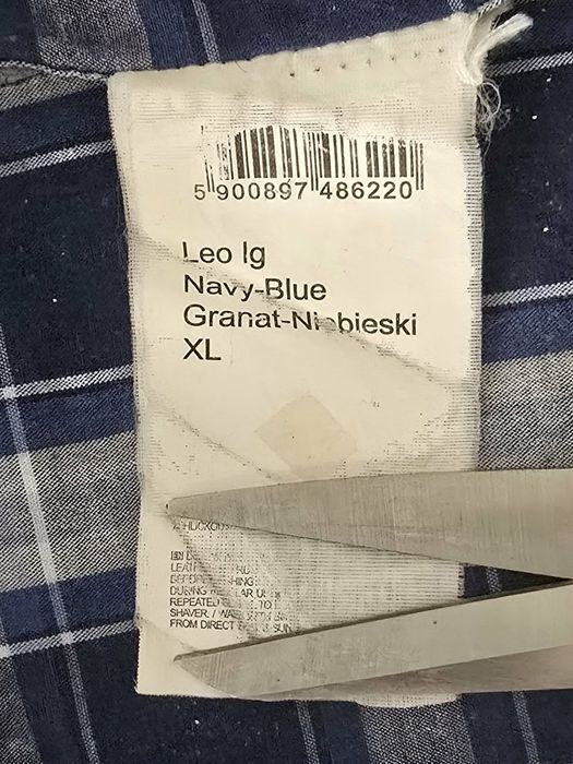 Diverse koszula bawełniana rozmiar XL  niebieska biała krata