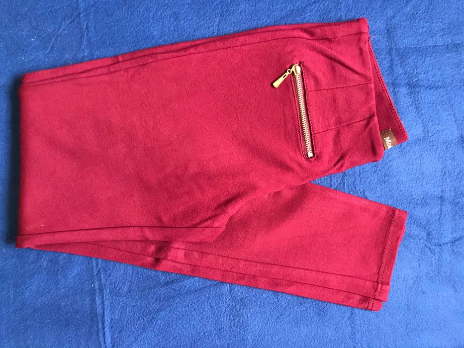 [Moda Ana] Calça legging bordeaux
