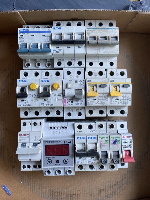 автоматичні вимикачі та пзв (узо)