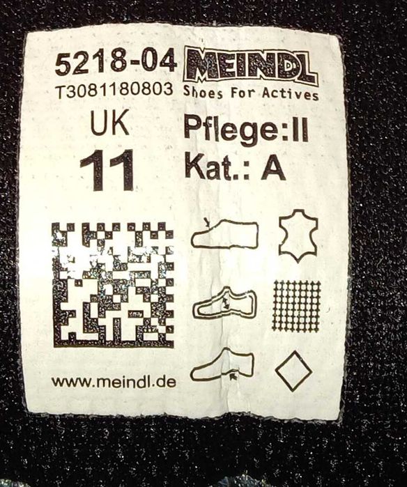 Buty Meindl 46 eu 11 uk wkładka mierzona 30,5 cm trekkingowe SUPER
