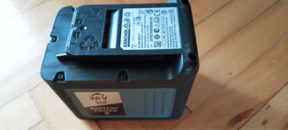 Bateria Power+ 36 V / 6 Ah Karcher
