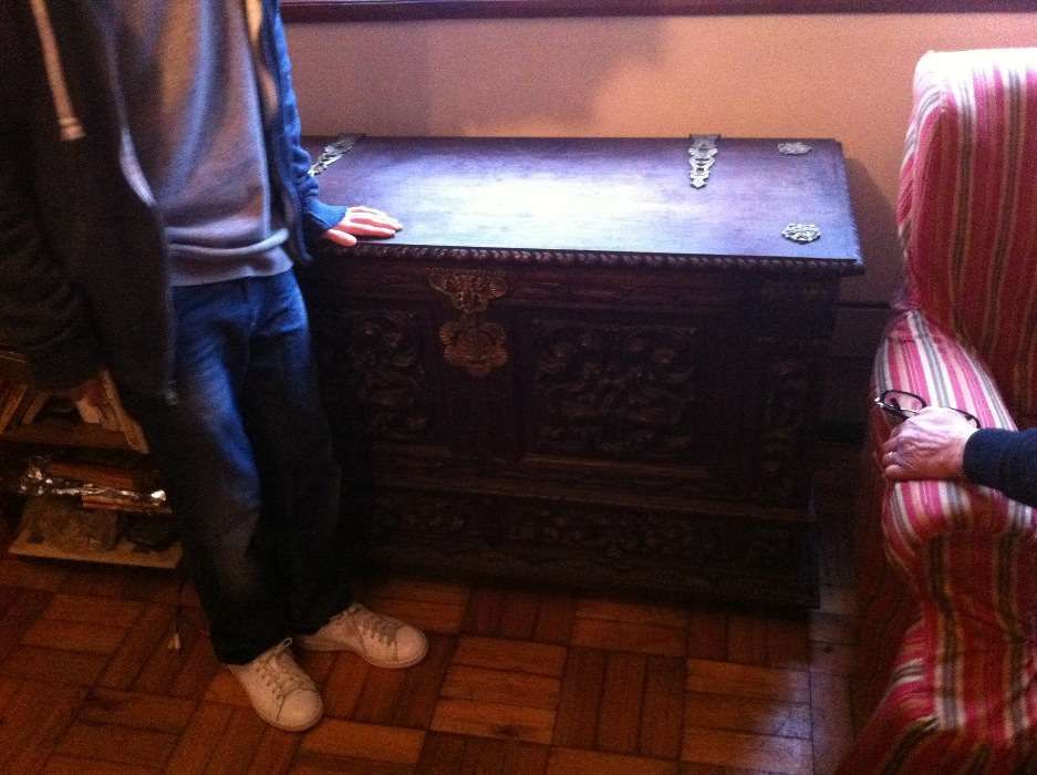 Solid Brown Arca with Two Drawers64286167121153122