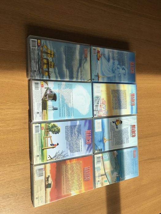 Conjunto VHS do Marco