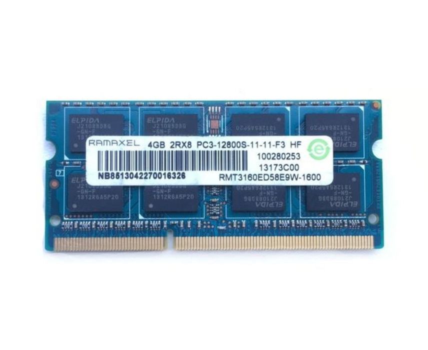 Оперативна пам'ять Ramaxel SO-DIMM DDR3, 4Gb, 1600 MHz