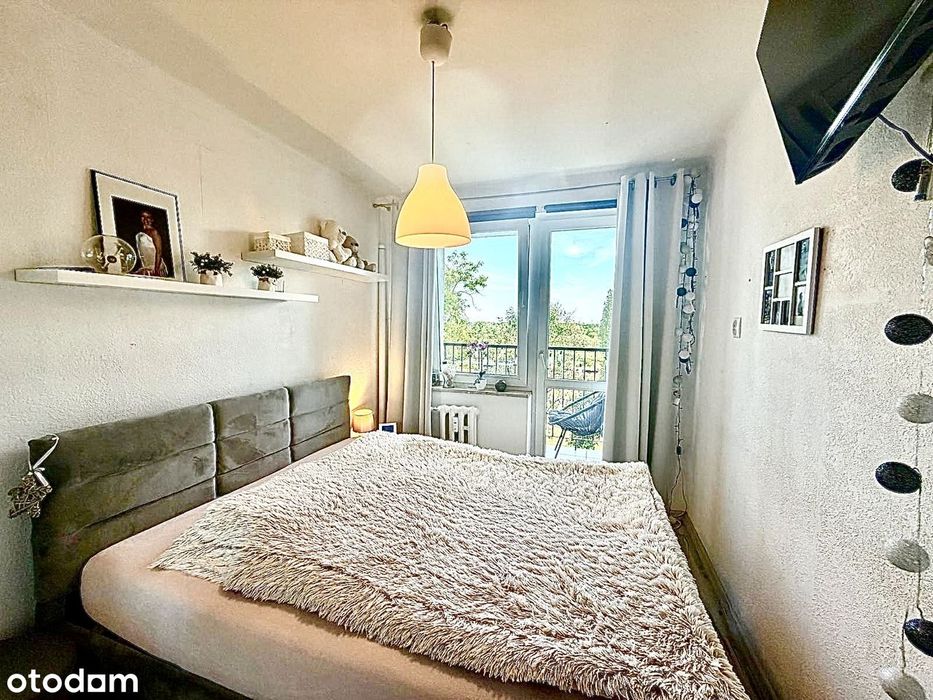 Przytulne mieszkanie 37,20 m2, 2 pokoje, 3 piętro, balkon, piwnica