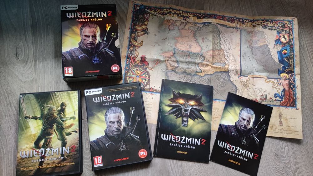 Gra Wiedźmin 2 Zabójcy Królów PC DVD-ROM edycja kolekcjonerska