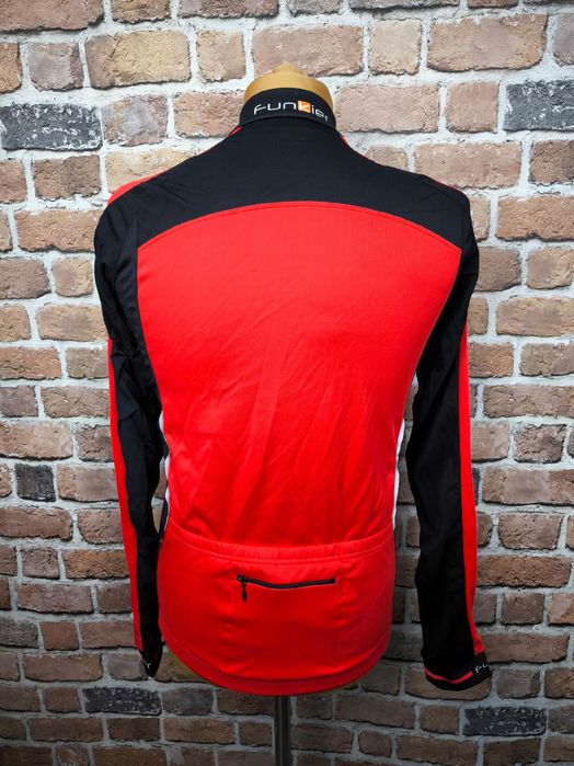 Funkier rowerowa bluza longsleeve ze stójką z dłuższym tyłem m