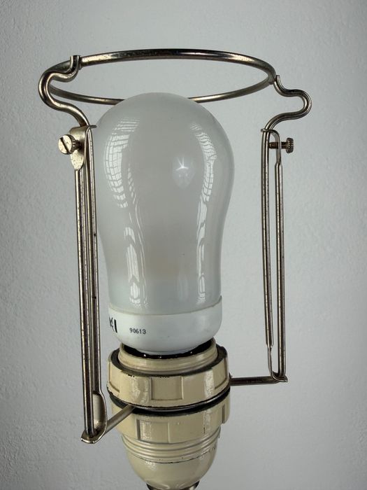 Royal Copenhagen Napoli – para lamp stołowych, białe szkło / opal, Dania