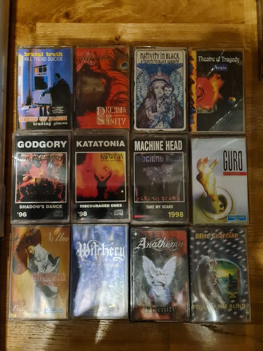 Аудиокассеты black death doom metal moon records