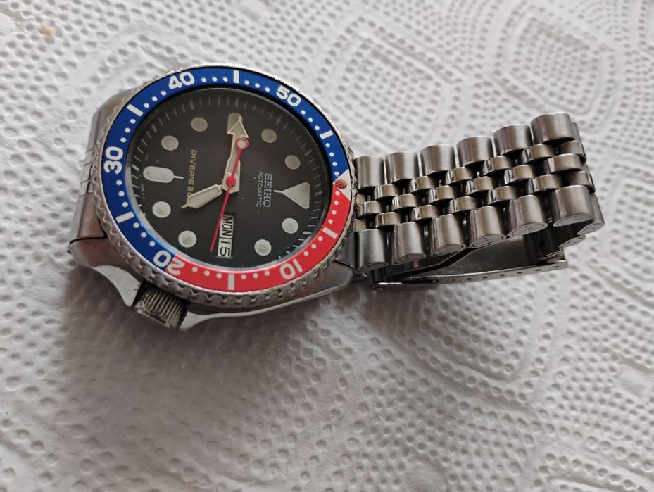 Seiko scuba automatic po serwisie na gwarancji