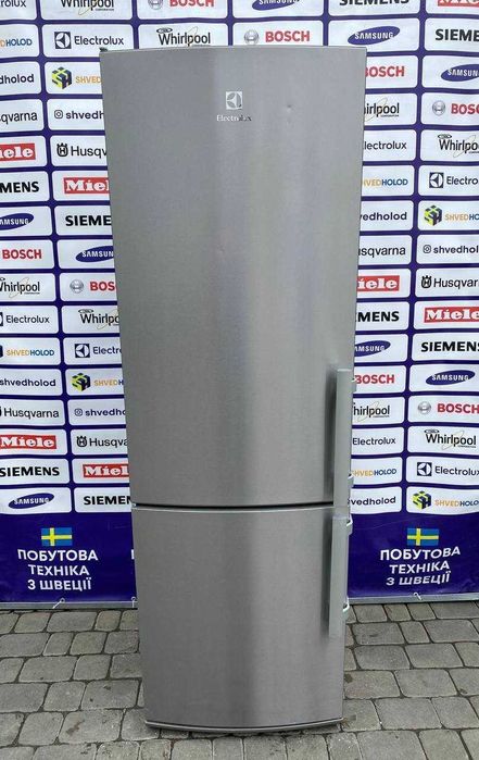 Холодильник б/в Electrolux 323л металік з Європи ГАРАНТІЯ #08256