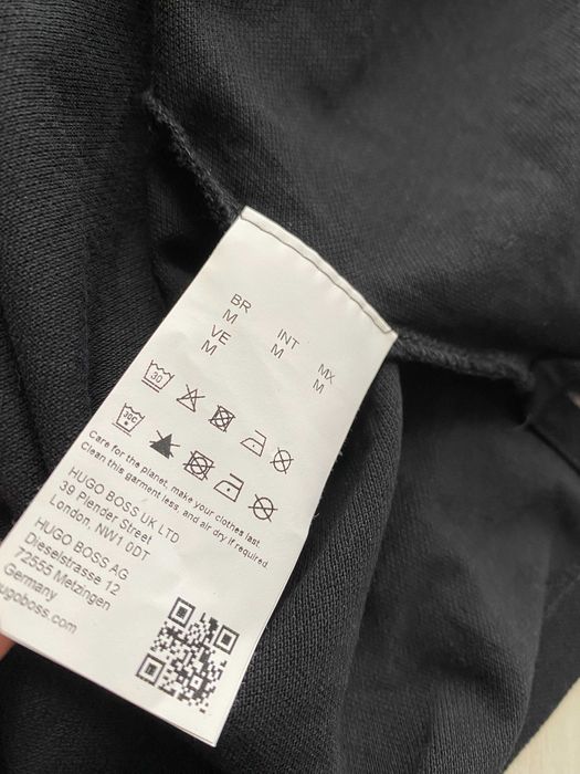HUGO r.M oryginalna koszulka polo męska stan BDB czarna