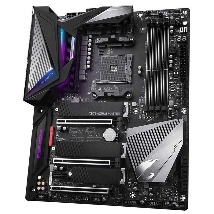 Gigabyte X570 Aorus Master AM4 – topowa płyta, Wi‑Fi, bez pudełka