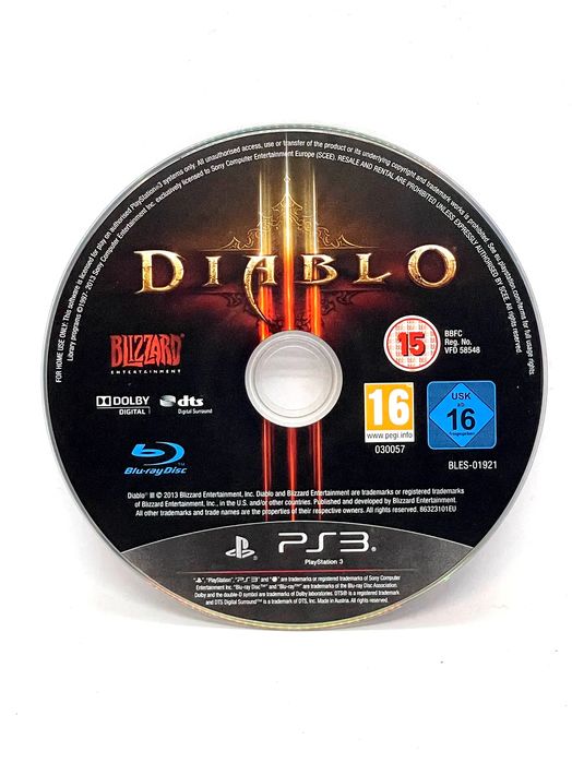 Diablo III PS3 (sama gra) Po Angielsku