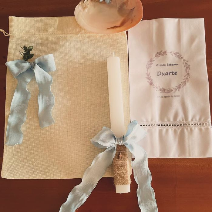 Kit de Batismo "Lua Azul"
