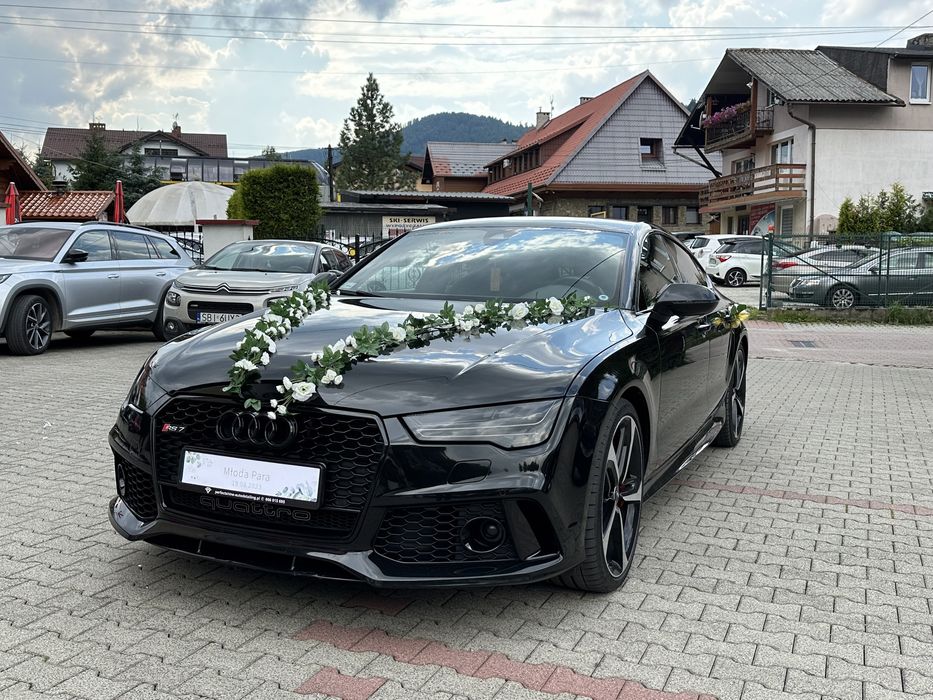 Audi RS7 700KM!!-samochód do ślubu! Wydech  MgMotorsport!