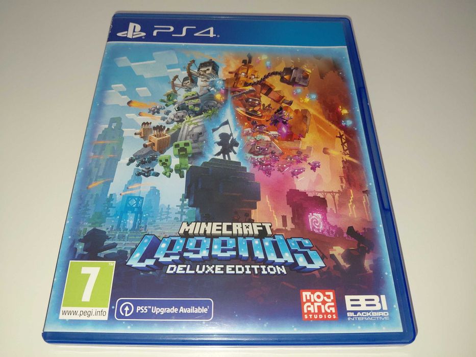 ps4 MINECRAFT LEGENDS PL po polsku najnowszy wydany minecraft