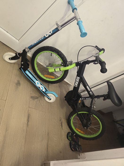 Trotinete infantil e Bicicleta