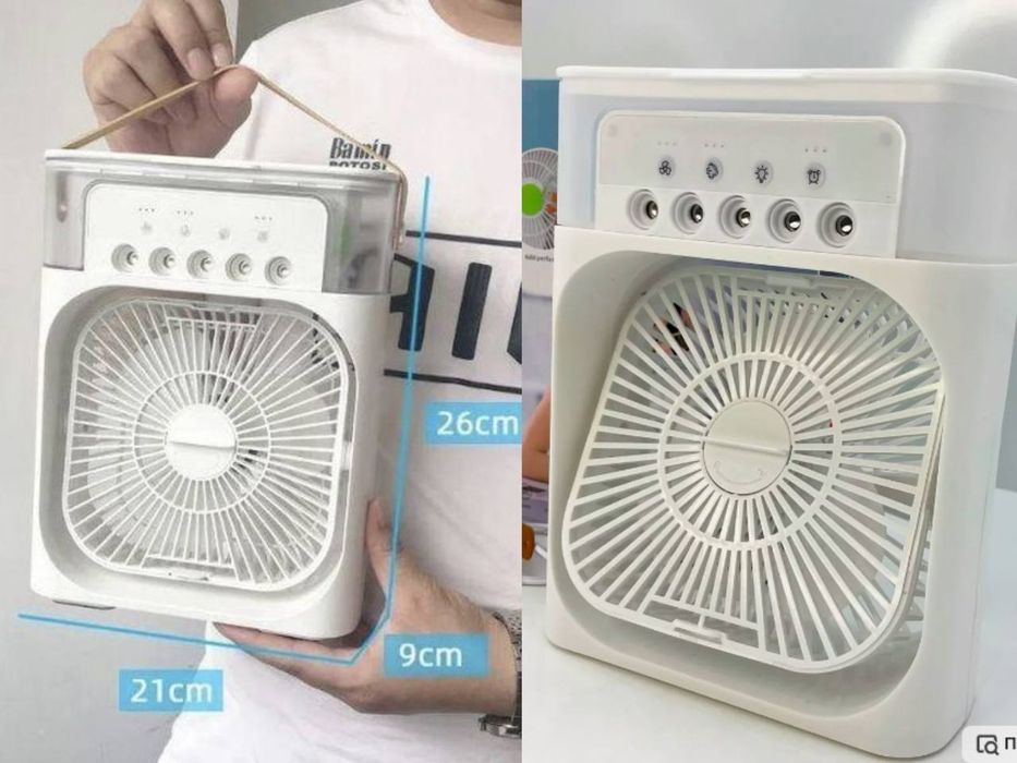 Вентилятор настольный мини с увлажнителем воздуха (VP-312)