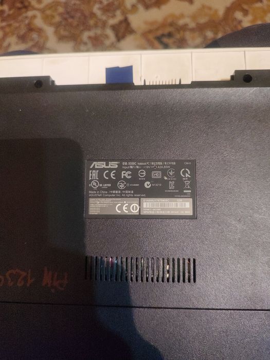 Asus X550c nvidia GT710