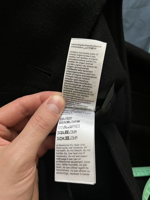 Płaszcz wełniany męski Calvin Klein M/48