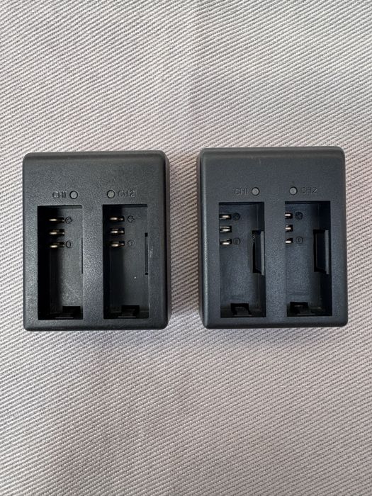 Зарядні пристрої для акумуляторів камер Sony / SJCAM / Panasonic / JVC | TRAVELCHARGER + BISN-SJ4000SC
