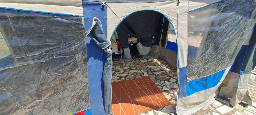 Autotenda para desocupar